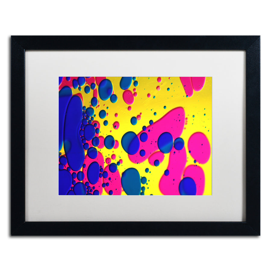 Beata Czyzowska Young Colour Fun V Black Wooden Framed Art 18 x 22 Inches Image 1