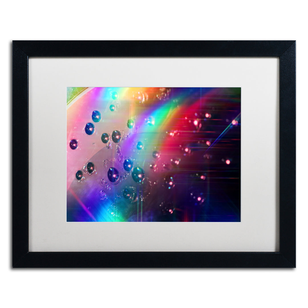 Beata Czyzowska Young Rainbow Logistics II Black Wooden Framed Art 18 x 22 Inches Image 1