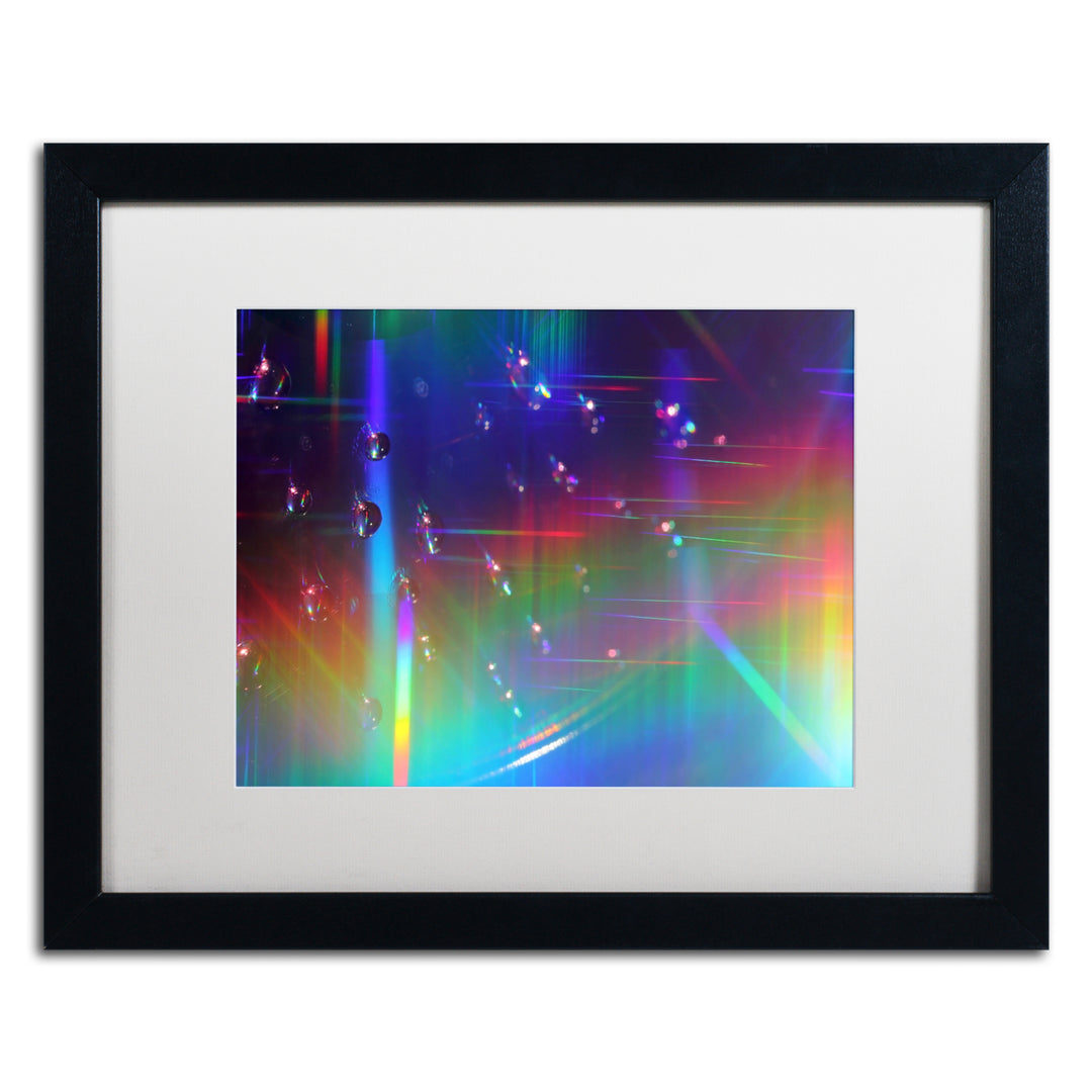 Beata Czyzowska Young Rainbow Logistics III Black Wooden Framed Art 18 x 22 Inches Image 1