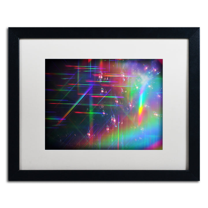 Beata Czyzowska Young Rainbow Logistics IV Black Wooden Framed Art 18 x 22 Inches Image 1