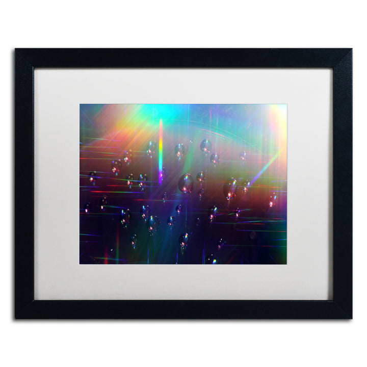 Beata Czyzowska Young Rainbow Logistics V Black Wooden Framed Art 18 x 22 Inches Image 1