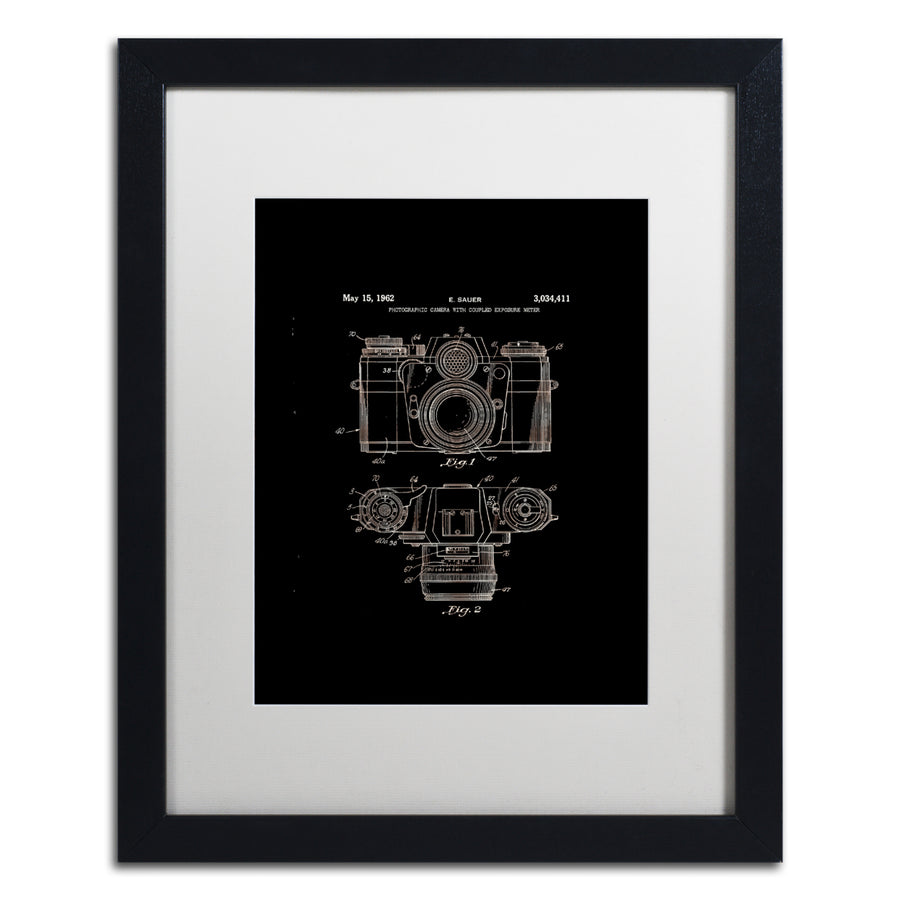 Claire Doherty Photographic Camera 1962 Black Black Wooden Framed Art 18 x 22 Inches Image 1