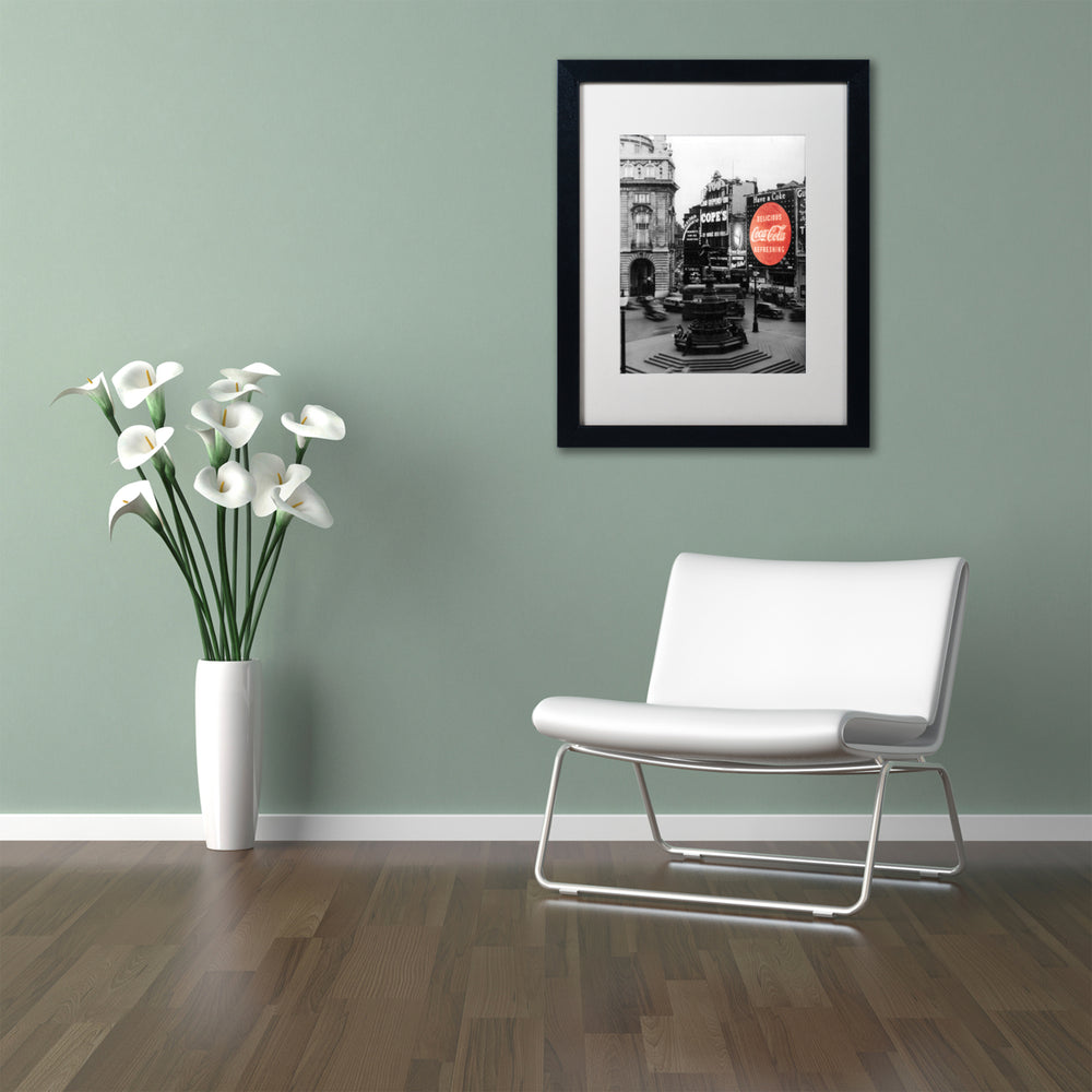 Coca Cola Color Splash Vintage Photography 3 Black Wooden Framed Art 18 x 22 Inches Image 2