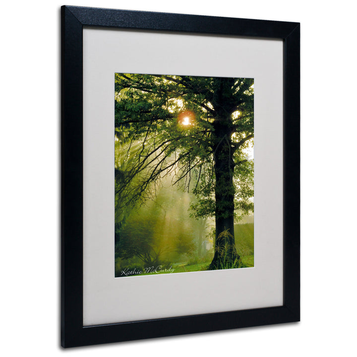 Kathie McCurdy Magical Tree Black Wooden Framed Art 18 x 22 Inches Image 1