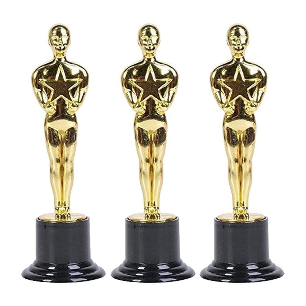 Millennial Participation Gold Trophy 3pk Novelty Party Favor Awards Set Image 3