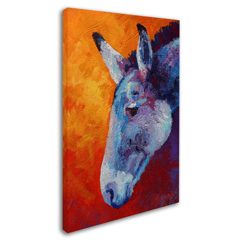 Marion Rose Burro IV Ready to Hang Canvas Art 12 x 19 Inches Made in USA Image 2