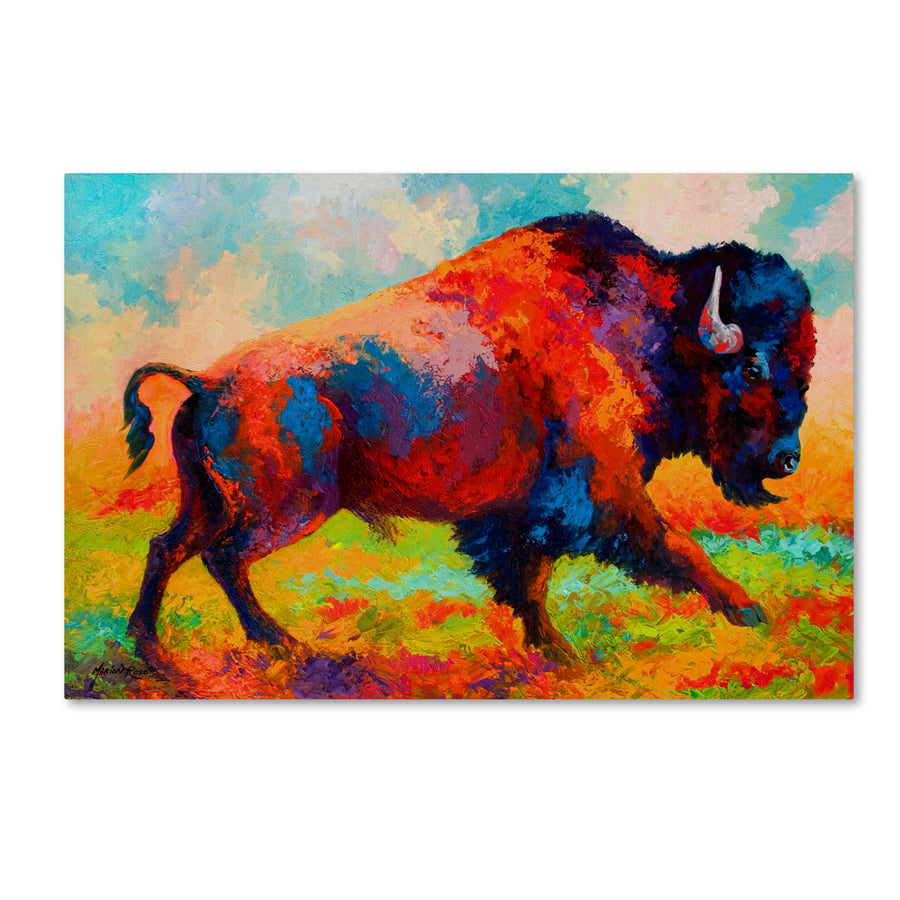 Marion Rose Running Free Ready to Hang Canvas Art 12 x 19 Inches Made in USA Image 1