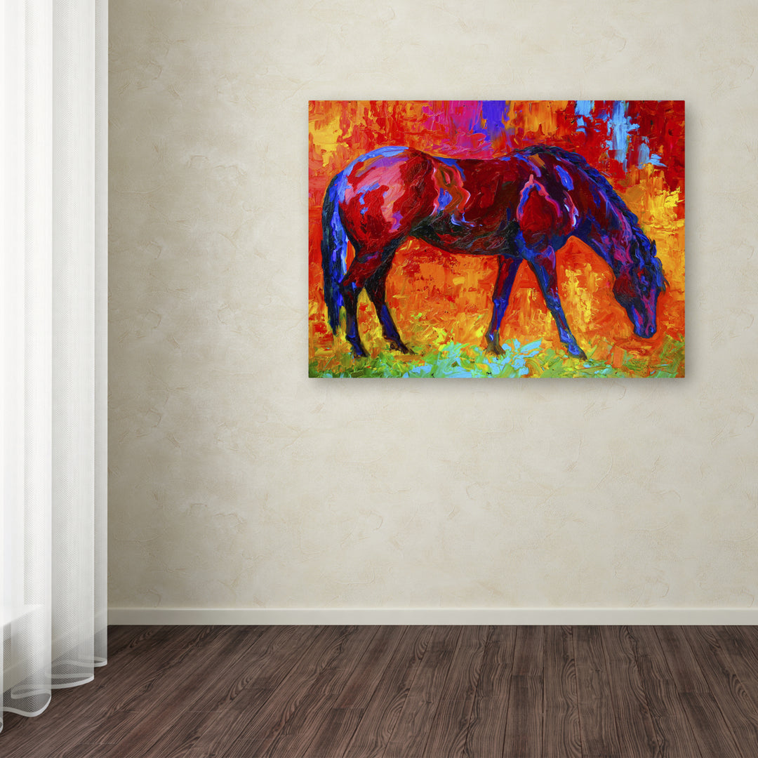 Marion Rose Bay Mare II Ready to Hang Canvas Art 14 x 19 Inches Made in USA Image 3