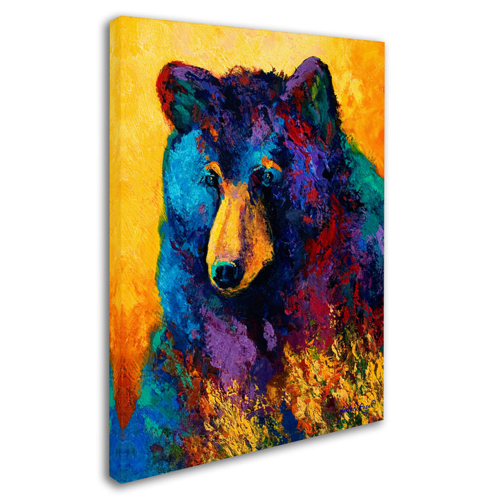 Marion Rose Bear Pause Ready to Hang Canvas Art 14 x 19 Inches Made in USA Image 2