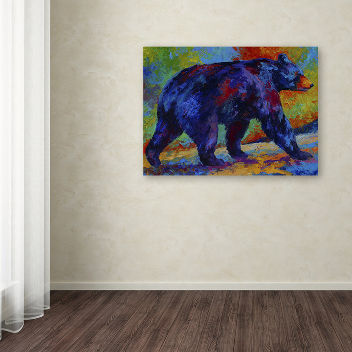 Marion Rose Black Bear 3 Ready to Hang Canvas Art 14 x 19 Inches Made in USA Image 3