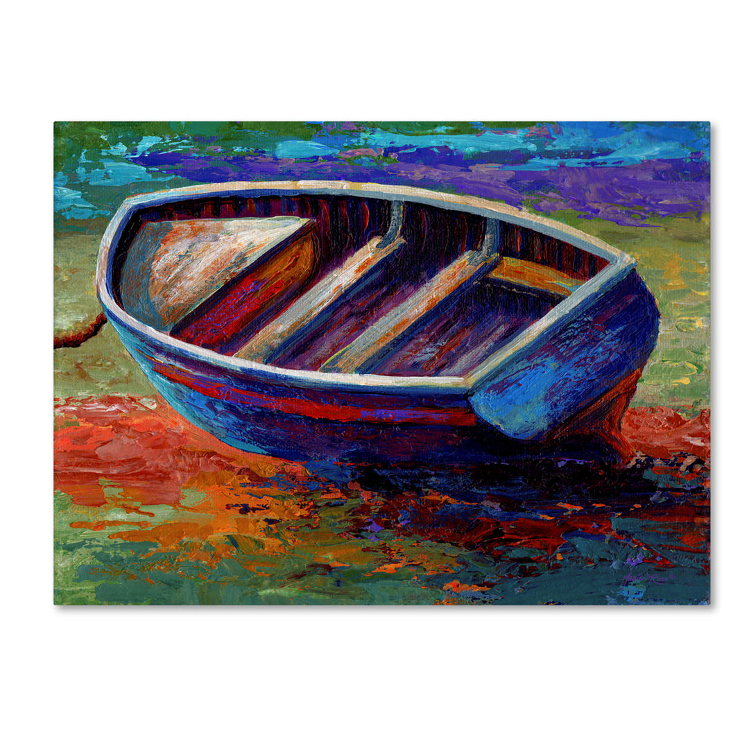 Marion Rose Boat 4 Ready to Hang Canvas Art 14 x 19 Inches Made in USA Image 1