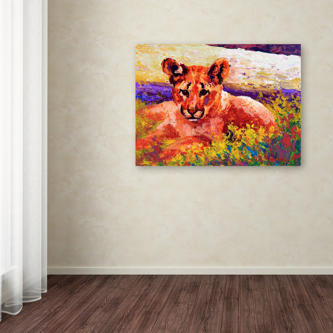 Marion Rose Cub I Ready to Hang Canvas Art 14 x 19 Inches Made in USA Image 3