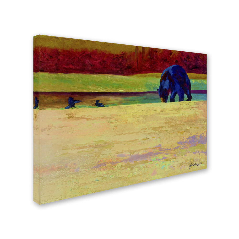 Marion Rose Foraging At Neets Bay Ready to Hang Canvas Art 14 x 19 Inches Made in USA Image 2