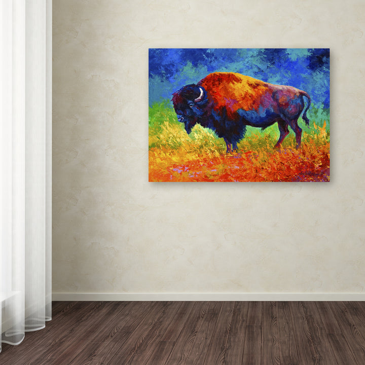 Marion Rose Master Of His Herd Ready to Hang Canvas Art 14 x 19 Inches Made in USA Image 3