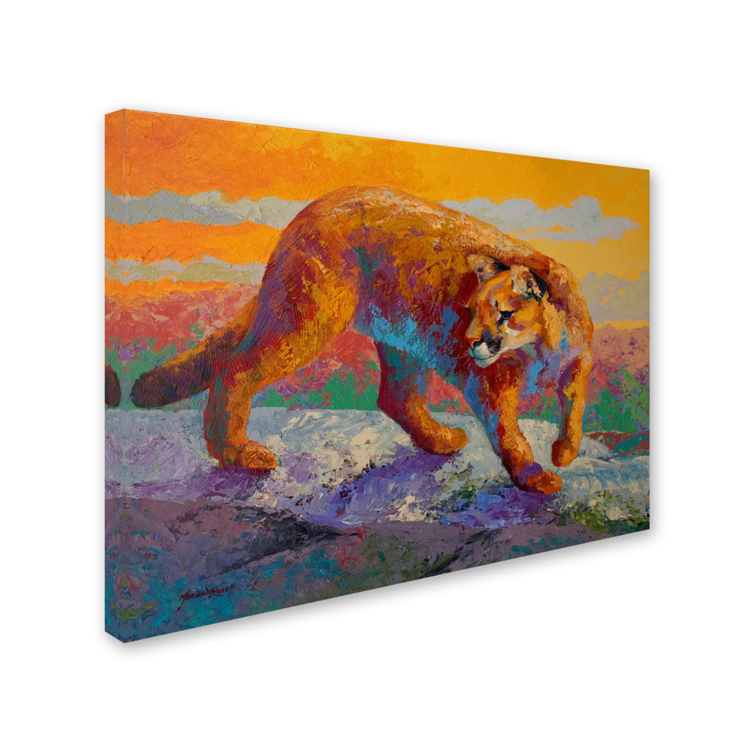 Marion Rose Ridge Cougar Ready to Hang Canvas Art 14 x 19 Inches Made in USA Image 2