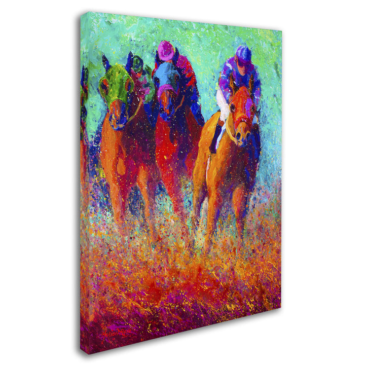 Marion Rose Thundering Hooves Ready to Hang Canvas Art 14 x 19 Inches Made in USA Image 2