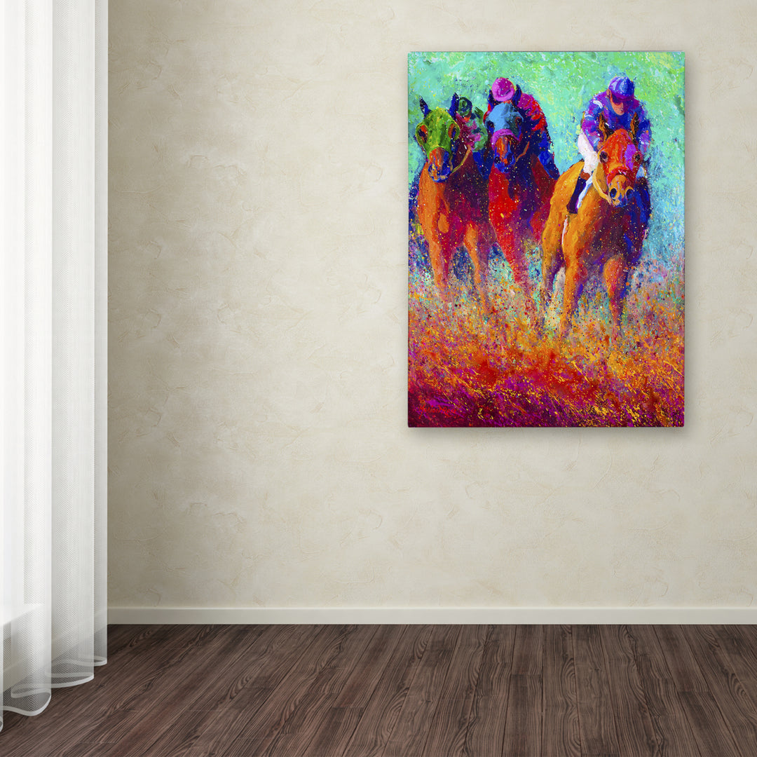 Marion Rose Thundering Hooves Ready to Hang Canvas Art 14 x 19 Inches Made in USA Image 3