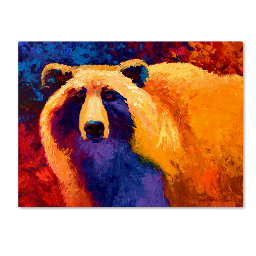 Marion Rose Ab Grizz II Ready to Hang Canvas Art 18 x 24 Inches Made in USA Image 1