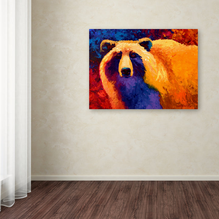 Marion Rose Ab Grizz II Ready to Hang Canvas Art 18 x 24 Inches Made in USA Image 3