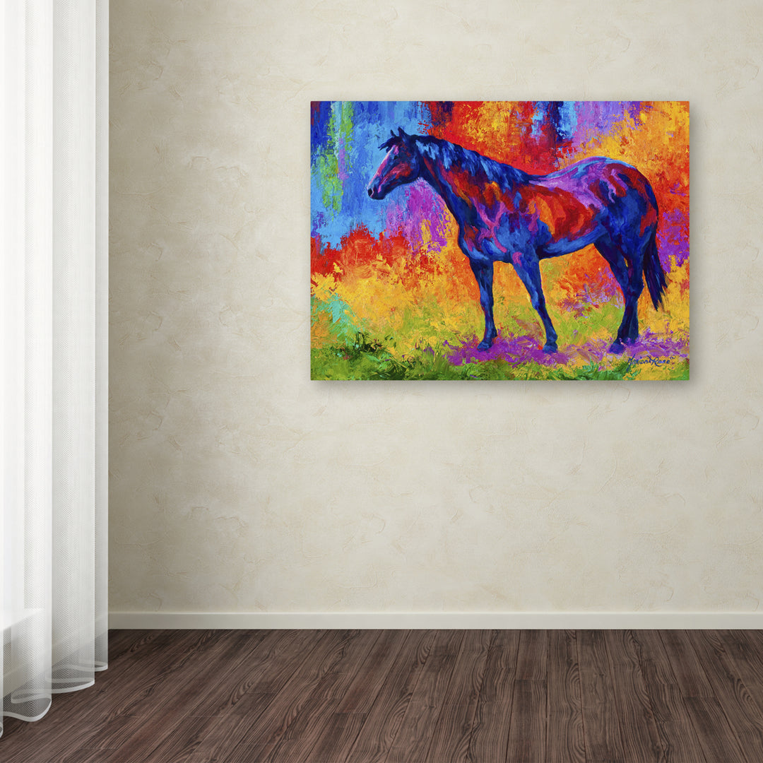 Marion Rose Bay Mare III Ready to Hang Canvas Art 18 x 24 Inches Made in USA Image 3