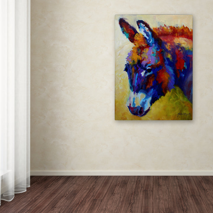 Marion Rose Donkey XIII Ready to Hang Canvas Art 18 x 24 Inches Made in USA Image 3