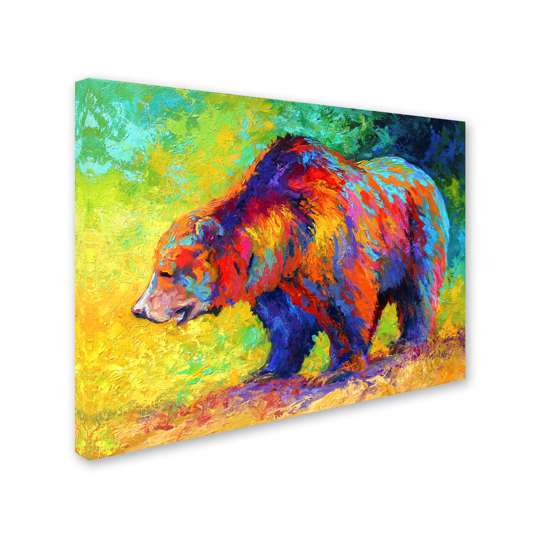 Marion Rose  Grizz Ready to Hang Canvas Art 18 x 24 Inches Made in USA Image 2
