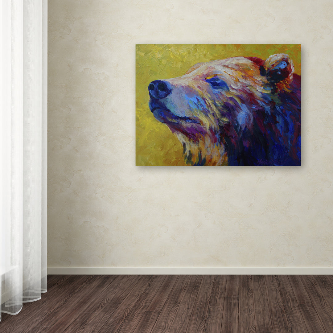 Marion Rose Pretty Boy Grizz Ready to Hang Canvas Art 18 x 24 Inches Made in USA Image 3