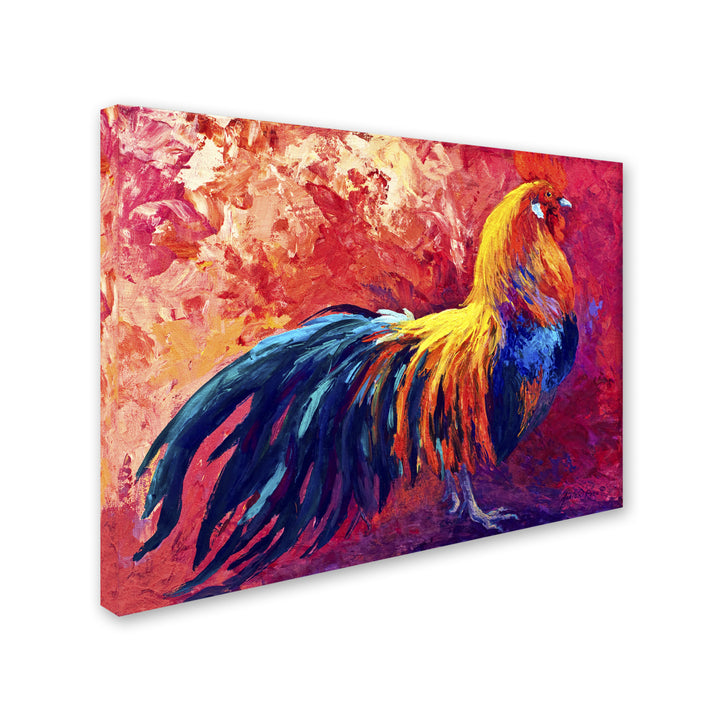 Marion Rose Strutting His Stuff Ready to Hang Canvas Art 18 x 24 Inches Made in USA Image 2