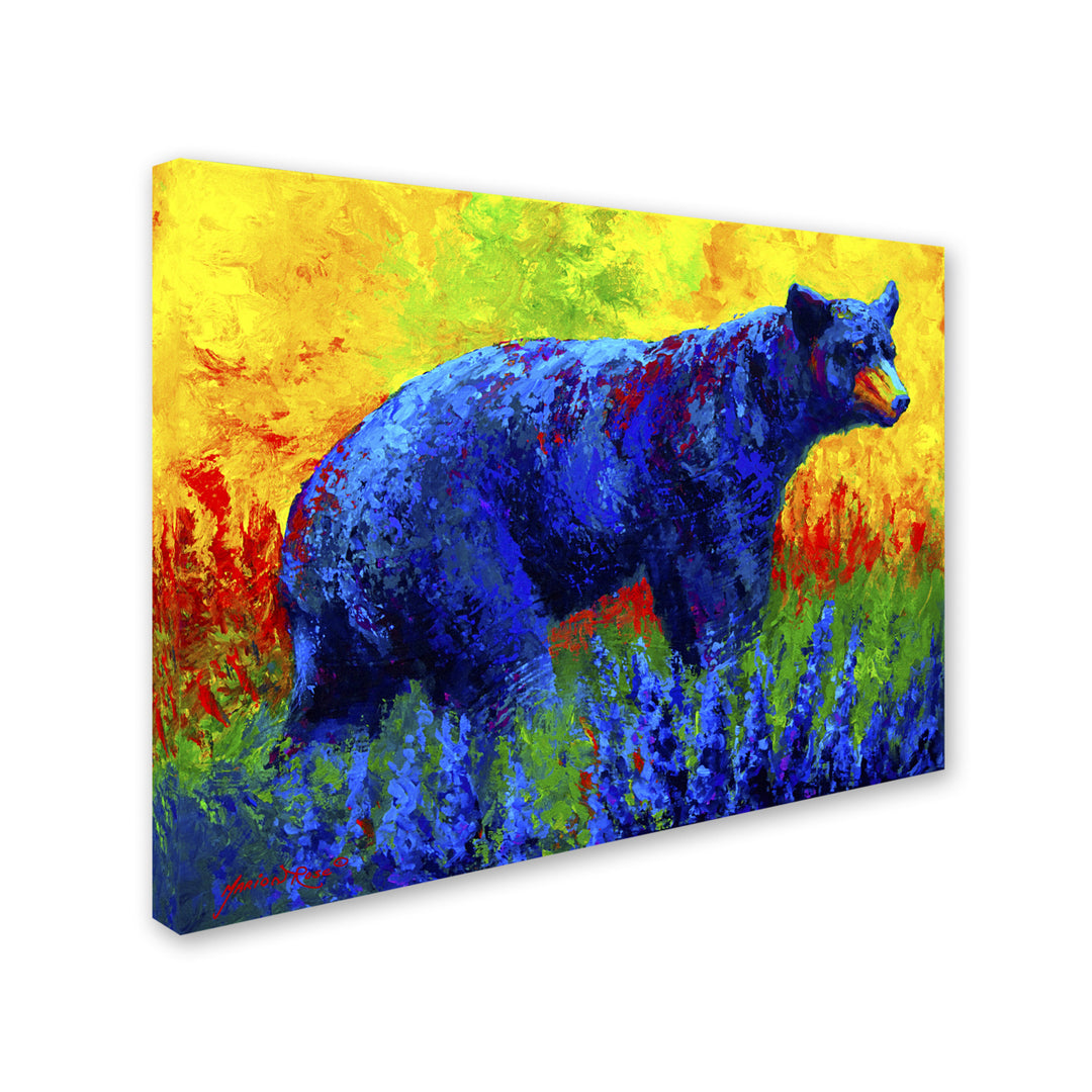 Marion Rose Loafing In The Lupin Ready to Hang Canvas Art 35 x 47 Inches Made in USA Image 2