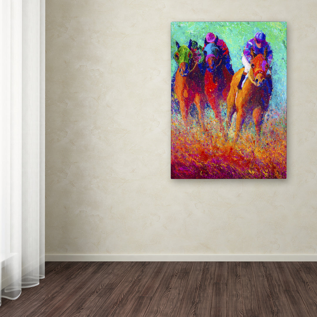 Marion Rose Thundering Hooves  Ready to Hang Canvas Art 35 x 47 Inches Made in USA Image 3