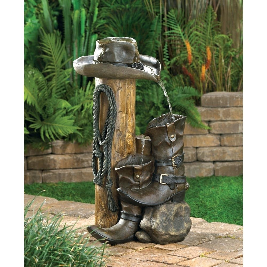 WILD WESTERN WATER FOUNTAIN Image 1