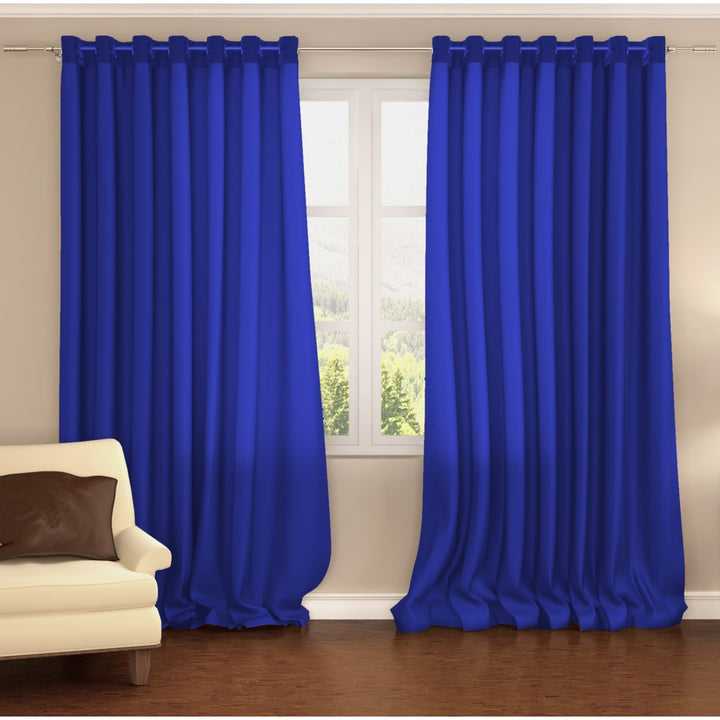 2-Pack: 54" x 84" Energy Saving Blackout Window Curtain Panels Image 4