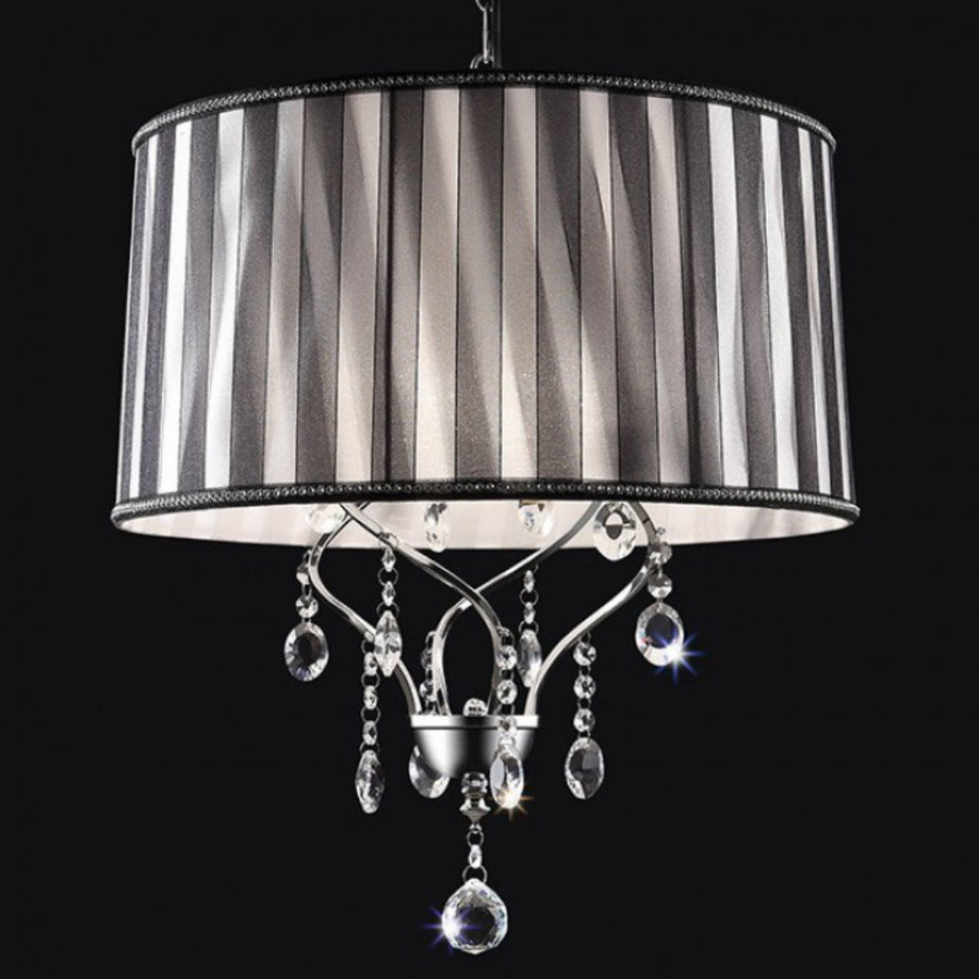 Arya Crystal Lamp Ceiling Lamp - Saltoro Sherpi Image 1