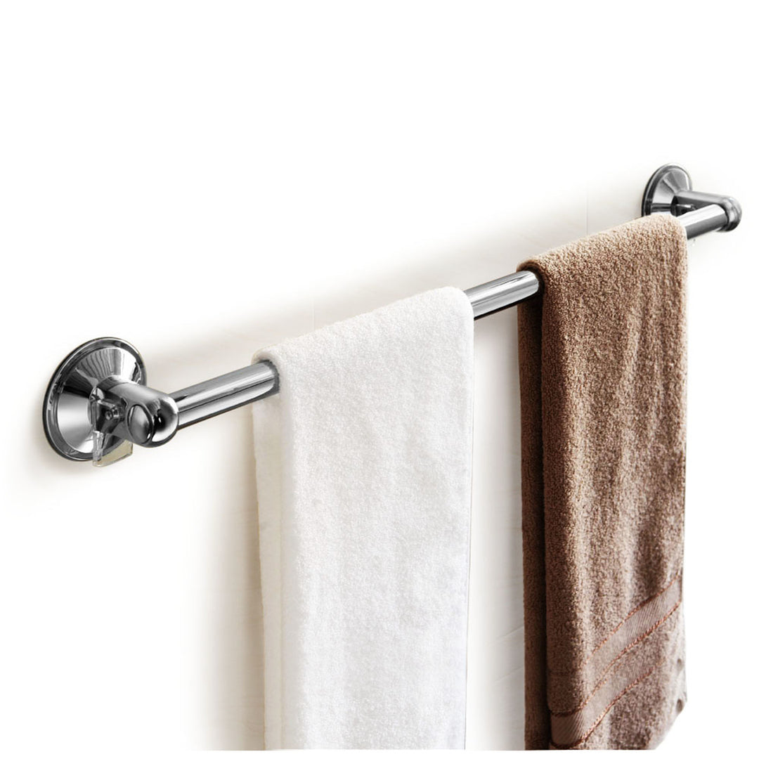 HotelSpa 18 Inch Towel Bar Stainless Steel Chrome No Tools Insta Mount 1501 Image 7