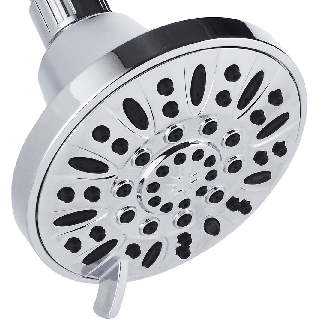 AquaDance 4 Inch Chrome Shower Head 6 Settings Adjustable Model 3305 Image 9