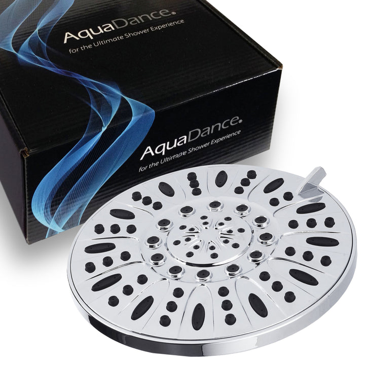 AquaDance 7 inch High Pressure Rainfall Shower Head 6 Settings Model 3308 Image 9