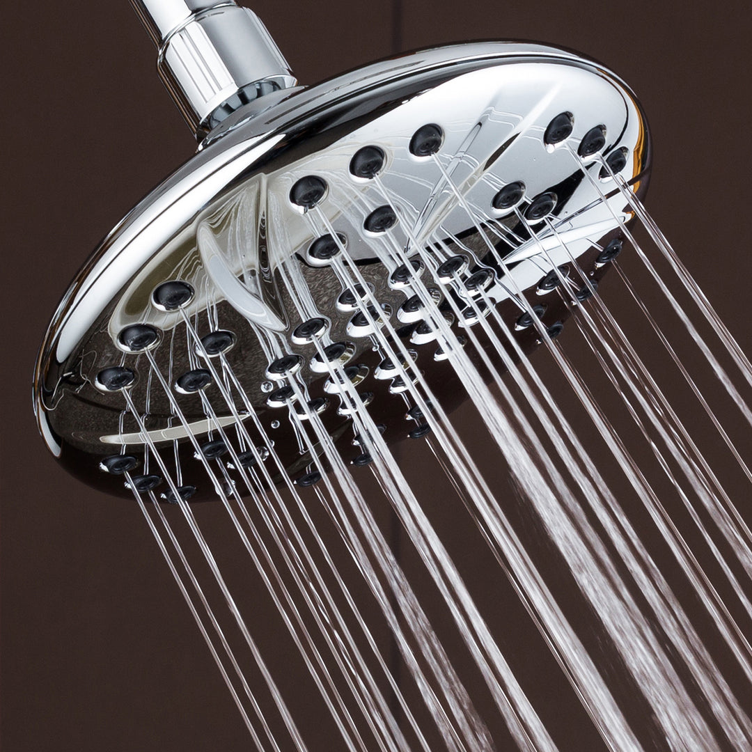 AquaDance High Pressure 6 Inch Rainfall Shower Head Chrome Model 3309 Image 4