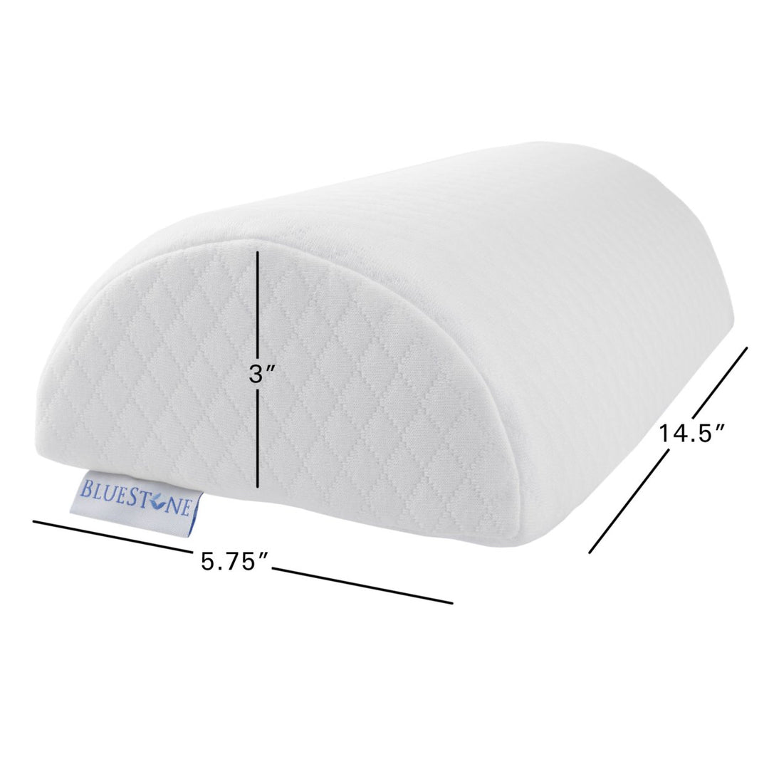 Memory Foam Lumbar Support Pillow for Knee Legs Back Pain Washable Cover Image 4