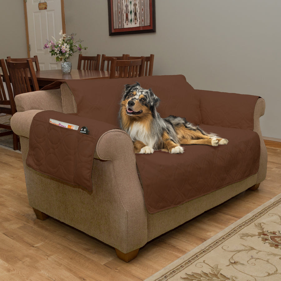 Furniture cover, 100% Waterproof Protector Cover for Love Seat by PETMAKER, Non-Slip, Stain Resistant, Great for Dogs, Image 1