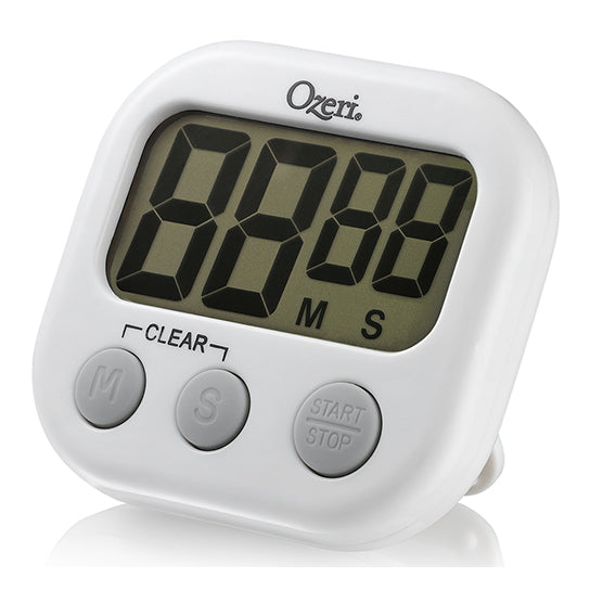 Ozeri Kitchen and Event Timer LCD Stopwatch Magnetic Back Easy to Use 99 Minutes Image 1