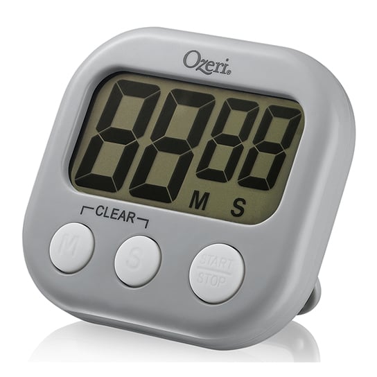 Ozeri Kitchen and Event Timer LCD Stopwatch Magnetic Back Easy to Use 99 Minutes Image 2