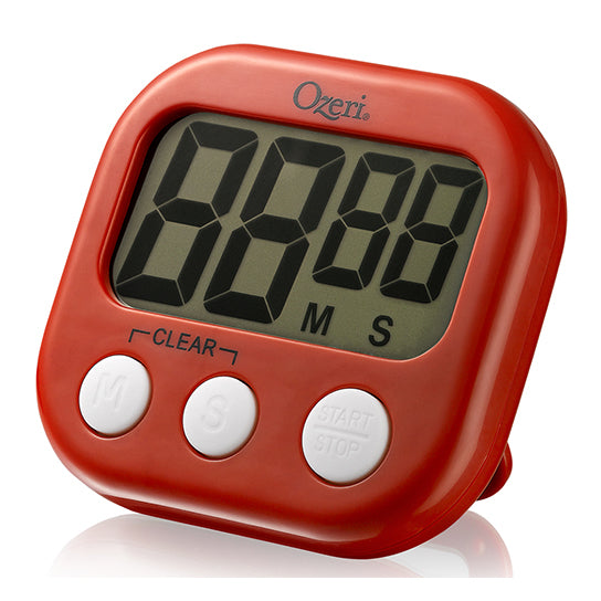 Ozeri Kitchen and Event Timer LCD Stopwatch Magnetic Back Easy to Use 99 Minutes Image 3