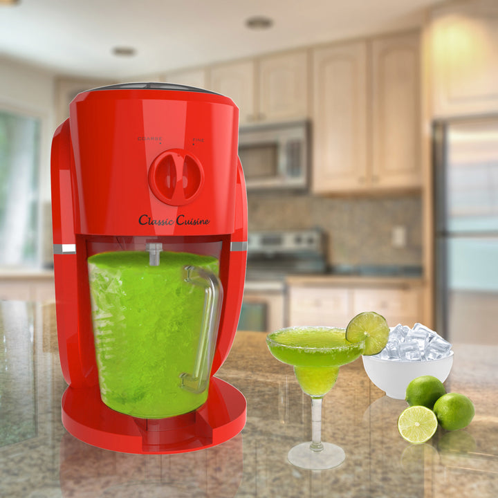 Frozen Drink Maker, Mixer and Ice Crusher Machine for Margaritas, Pina Coladas, Daiquiris, Shaved Ice Treats Pitcher Image 4