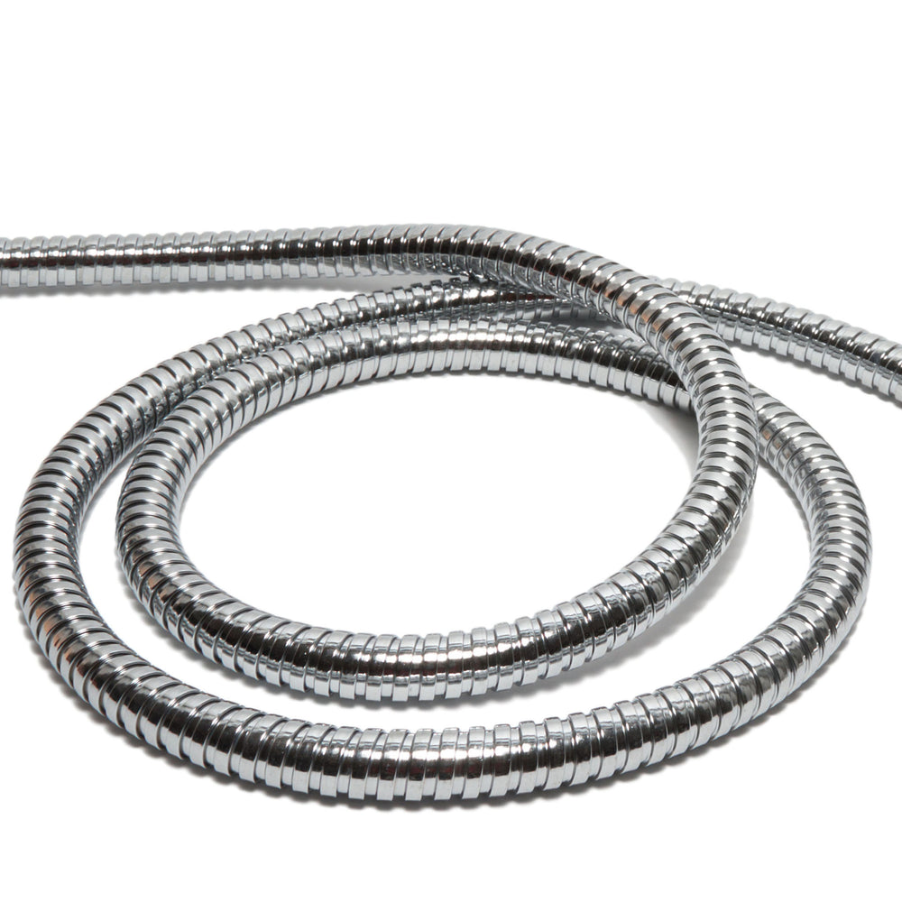 HotelSpa 5 to 7 Foot Extra Long Stretchable Stainless Steel Shower Hose Stretches to Your Needs! Image 2