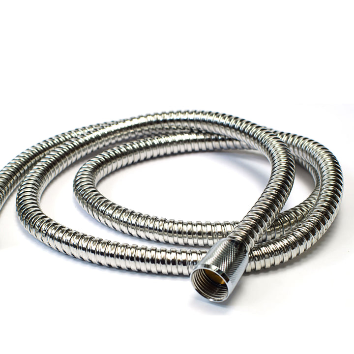 HotelSpa 5 to 7 Foot Extra Long Stretchable Stainless Steel Shower Hose Stretches to Your Needs! Image 4