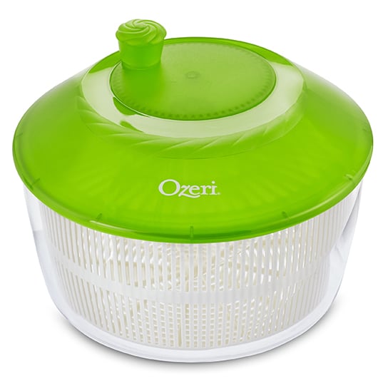 Ozeri Fresca Salad Spinner Bowl BPA-Free Italian Made Large 4.4 qt Colander Image 2