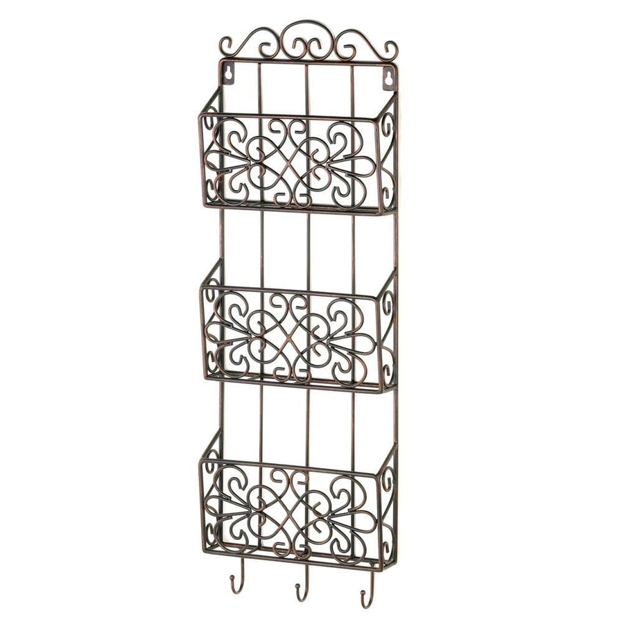 VINTAGE CHARM TRIPLE WALL RACK Image 1