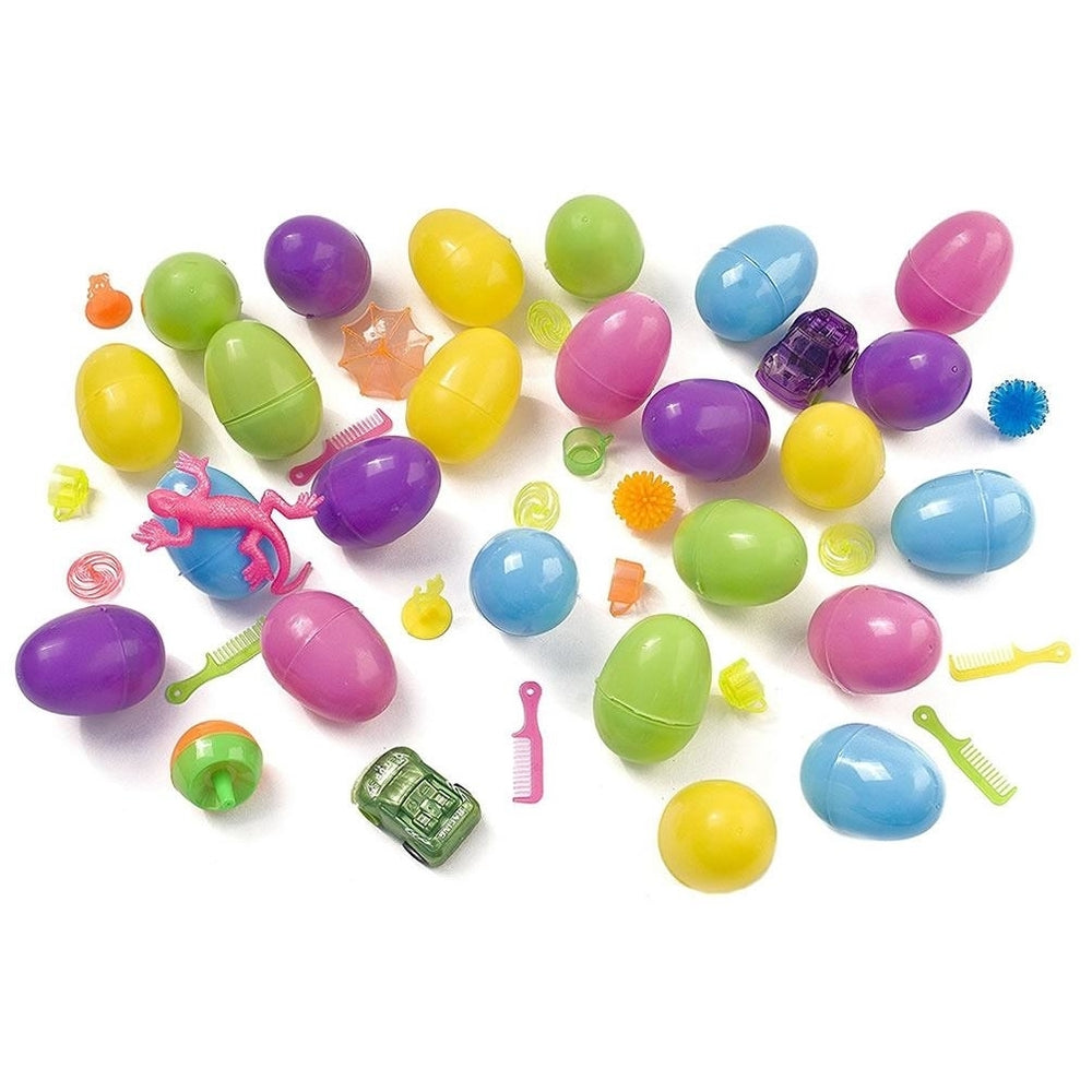 Kangaroo Easter Eggs with Surprise Toys 24-Pack Colorful Party Favors 10275 Image 2