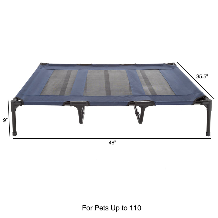 Petmaker Large Indoor/Outdoor Elevated Dog Bed, 48 x 35 Image 3