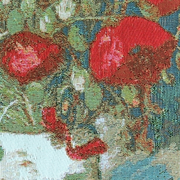 Pillow Decor - Van Gogh Poppies 19x19 Throw Pillow Image 2